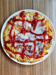 Foto resep Cheesse Fusilli Pizza