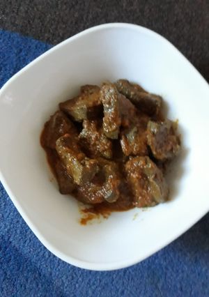 Foto resep Rendang hati sapi