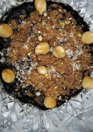 खजूर ड्राई फ्रूट्स स्वीट (Dates dry fruits sweet recipe in hindi) रेसिपी मुख्य फोटो