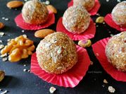 A picture of date protein balls