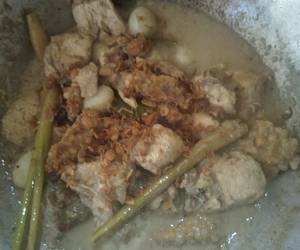 Masakan Unik Opor Ayam Bumbu Jangkep Mantul Banget