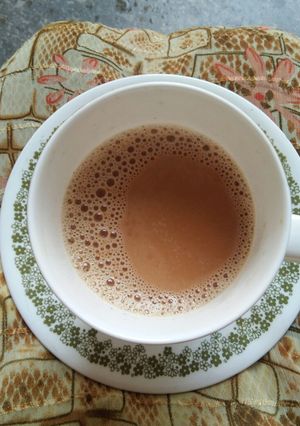 A picture of Karak chai.