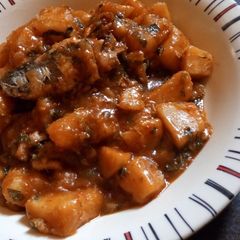 A picture of Yam porridge.