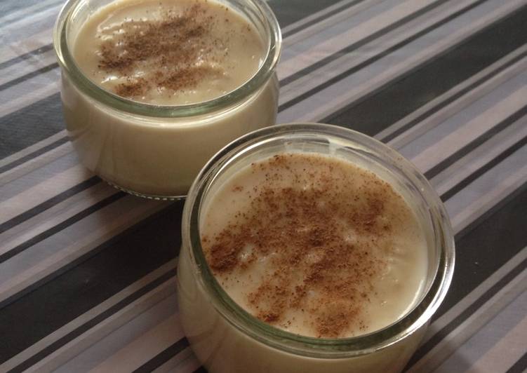 Arroz con leche cremoso