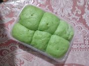 Gambar roti sobek kukus segitiga biru