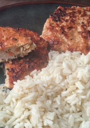 Una foto de Hamburguesas de Pollo
