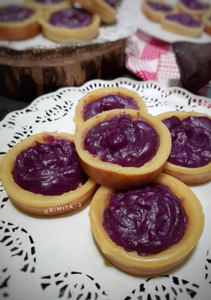Foto resep Kue lumpur vla ubi ungu / kue lumpur lapindo ubi ungu