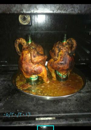 صورة لوصفة دجاج بالقناني