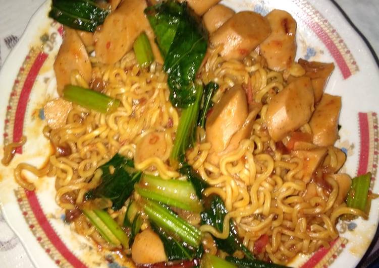 Cara Menghidangkan Mie goreng tek tek yang Enak!