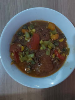 Foto resep Nugget saus pedas