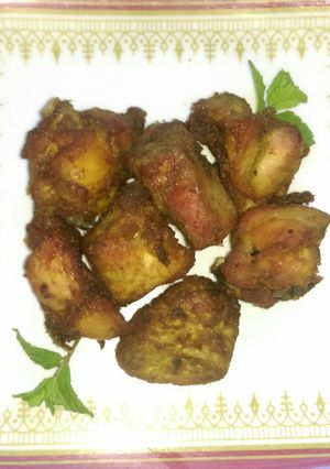 A picture of Fried chicken.
