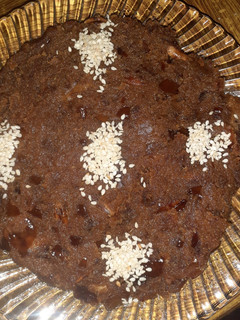 عکسی از دستور حلوا خرما