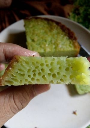 Foto resep Bika Ambon Pandan Simple