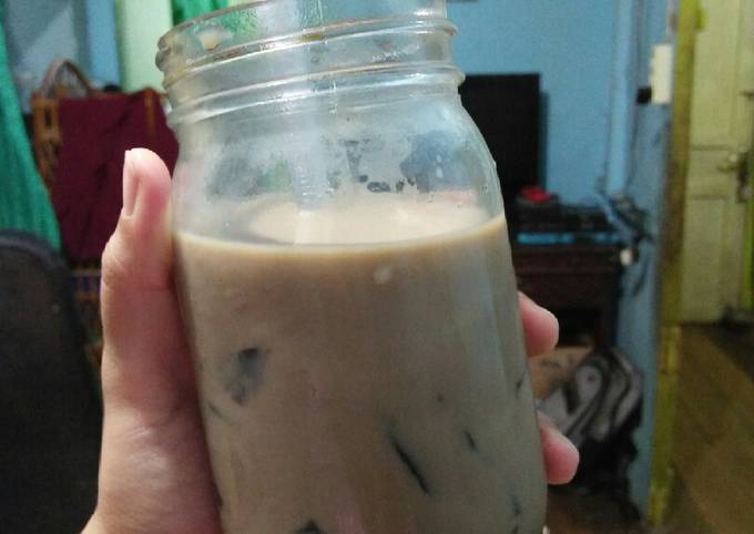 Langkah Mudah untuk Membuat 19. Cappucino Cincau Diet 🥰🥰💖 Anti Gagal