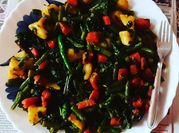 A picture of hing curry leaves