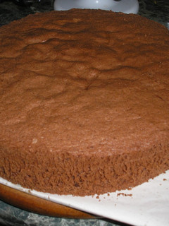 Csokis piskóta recept fotója