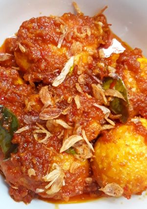 Foto resep Telur Bumbu Rujak