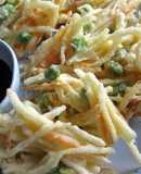 Parsnip & Carrot ‘Kakiage’ Tempura