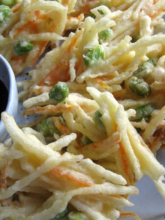 A picture of Parsnip & Carrot ‘Kakiage’ Tempura.