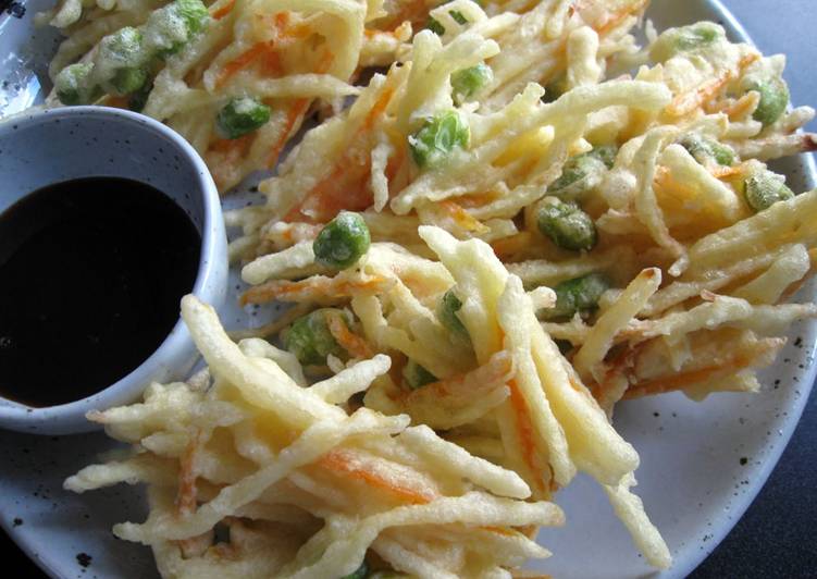 Steps to Make Quick Parsnip &amp; Carrot ‘Kakiage’ Tempura