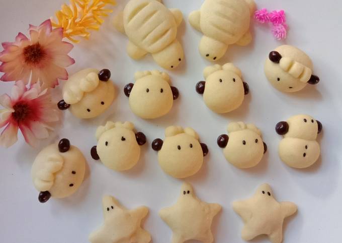 Bagaimana Membuat German Sheep Cookies Anti Gagal