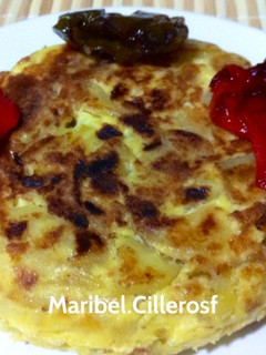 Una foto de Tortilla rellena de queso