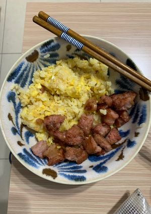 香腸炒飯 的食譜成品照片