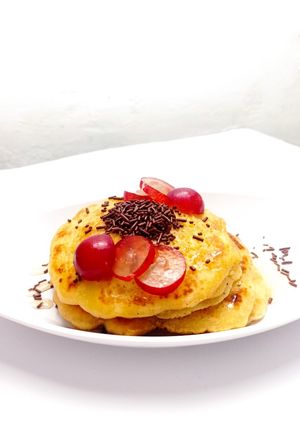 Foto resep Pancake Tanpa Susu
