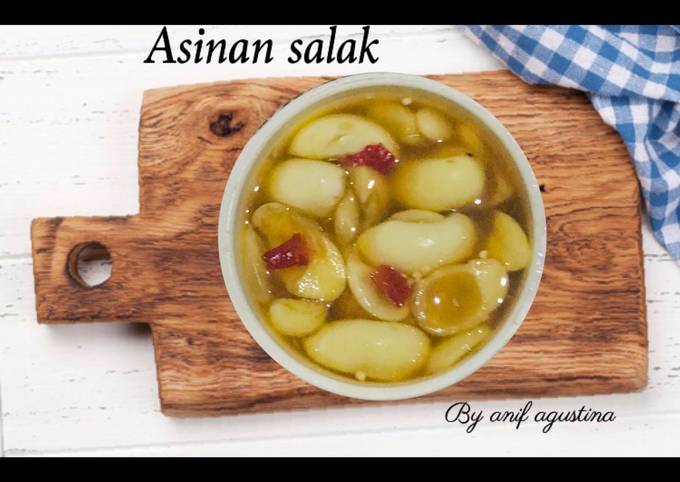 Bagaimana Membuat Asinan Salak Anti Gagal