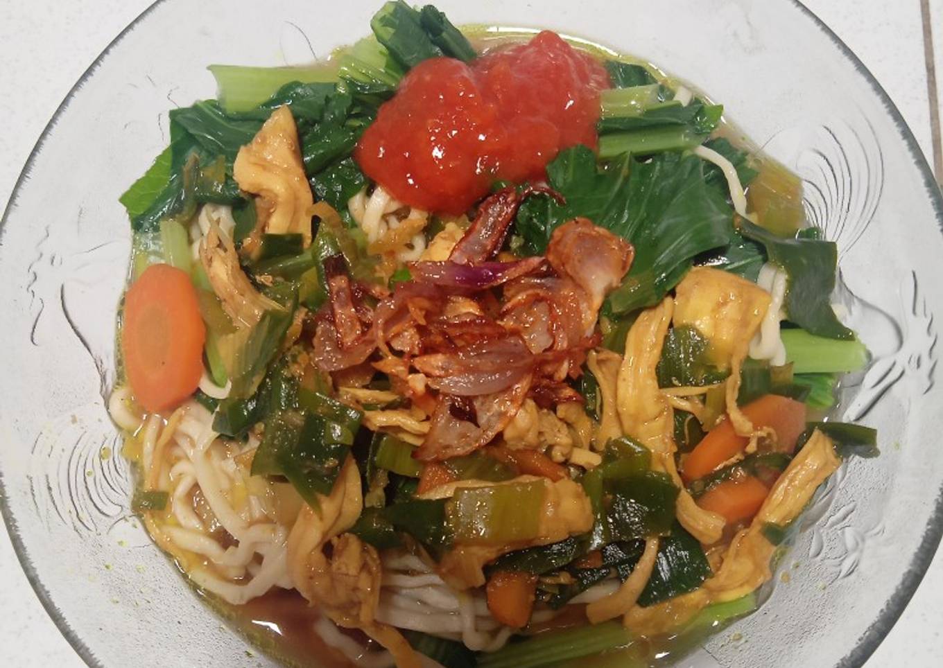 Mie ayam resep (ibu casem)