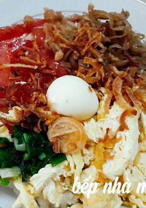 Hình của món Xôi mặn đơn giản.