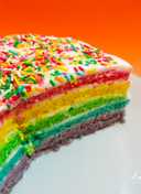 Rainbow Cake Simpel Ekonomis