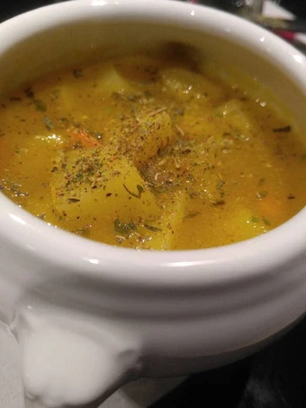 Easy Ways Make Recipes (NOT cream of) Potato soup w/Carrots, Cerleriac and fresh herbs the Awesome  Tasty.