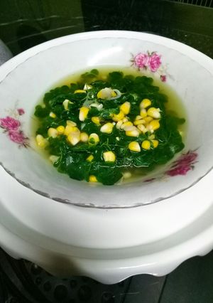 Foto resep Sayur Daun Kelor dan Jagung Manis