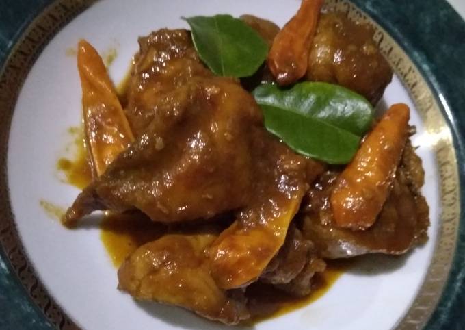 Krengsengan ayam