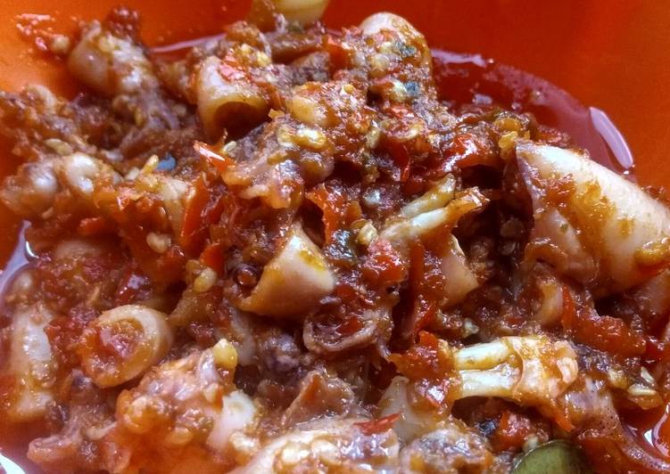 Resep Sambal baby cumi asin yang Bisa Manjain Lidah