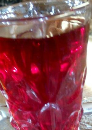 صورة لوصفة شراب الكركديه