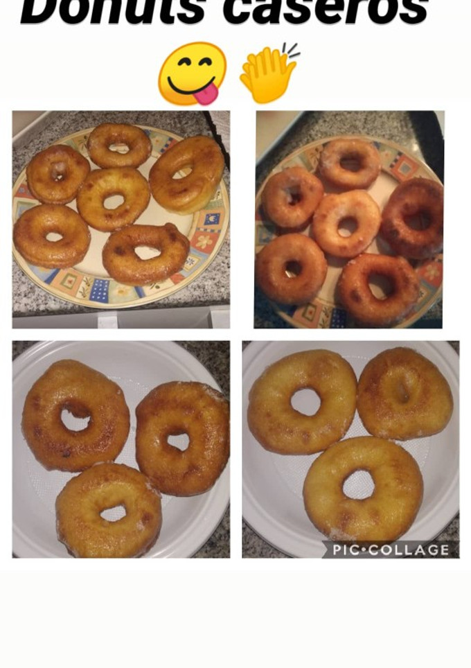 Una foto de Donuts caseros