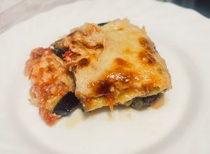 O poză a rețetei [Fel principal] Parmigiana di melanzane (Vinete cu parmezan).