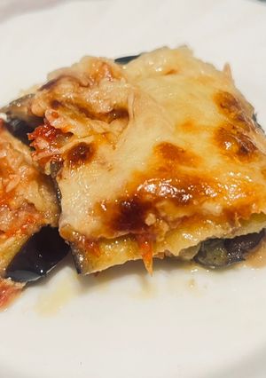 O poză a rețetei [Fel principal] Parmigiana di melanzane (Vinete cu parmezan).
