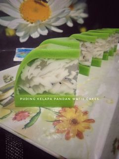 Foto resep Puding pandan kelapa KW