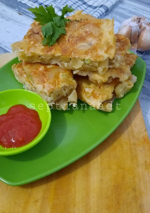 Foto resep Omelet Makaroni / Maklor / Makaroni Telor