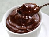 Pudín de chocolate y plátano