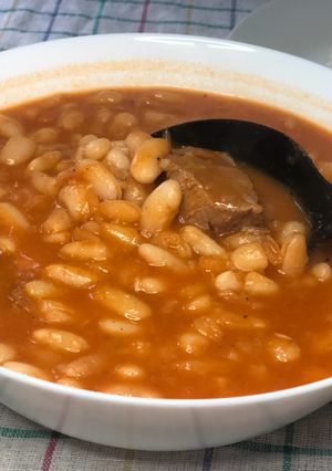 صورة لوصفة فاصوليا بيضاء (فاصوليا يابسة) بدون نقع طويل