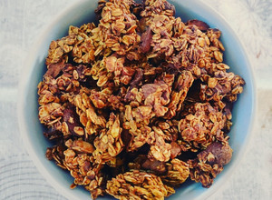 Foto di Granola alle banane e curcuma