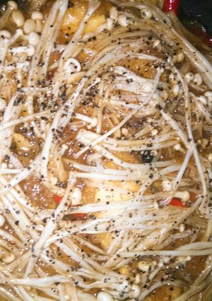 Foto resep Tofu Enoki Saus Tiram