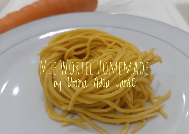 Bagaimana Menyiapkan Mie Wortel/ Mie Tomat/ Mie Hijau/Mie Merah Homemade, Lezat Sekali