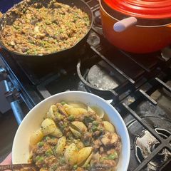 A picture of Vegetarian Stroganoff.