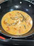 Jangan gereh (ikan asin santan)