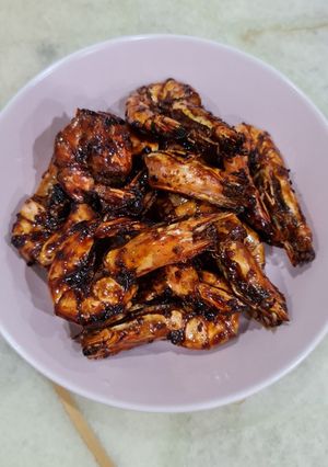 Foto resep Udang Bakar Kecap Ala Resto